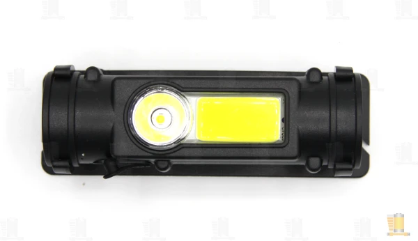 Фонарь налобный Без бренда YT-1775 COB от сети черный
