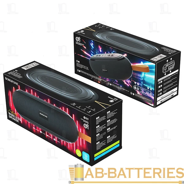 Портативная колонка Borofone BR9 bluetooth 5.0 microSD черный (1/40)
