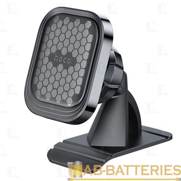 Держатель автомобильный HOCO S47 липучка магнит черный (1/16/160)