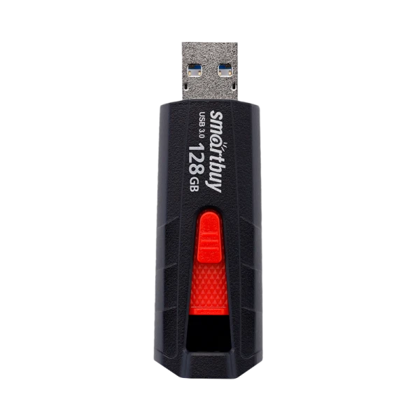 Флеш-накопитель Smartbuy Iron 128GB USB3.0 пластик черный красный
