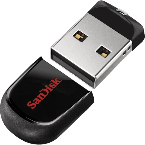 Флеш-накопитель SanDisk Cruzer Fit CZ33 32GB USB2.0 пластик черный