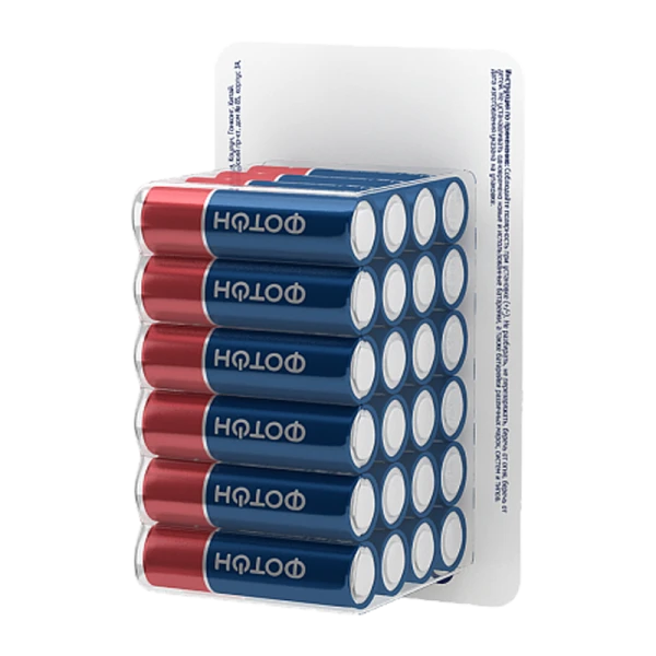 *Батарейка Фотон LR6 AA BOX24 Alkaline 1.5V (24/240/720) 