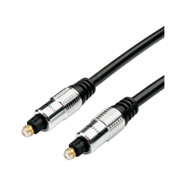 Кабель Atcom Toslink (m)-Toslink (m) 5.0м силикон черный (1/50)