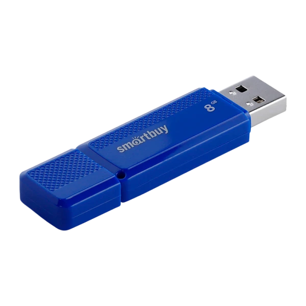 Флеш-накопитель Smartbuy Dock 8GB USB2.0 пластик синий