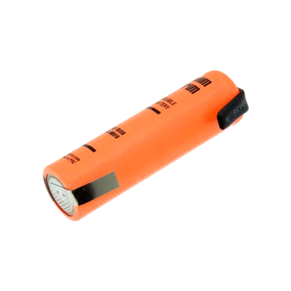 Аккумулятор ET ICR14500F-T 900мАч, 2-ножки, горизонтальный монтаж,&nbsp;&nbsp;&nbsp;&nbsp;литиевый аккум, 3.7В