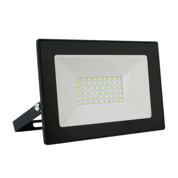 Прожектор светодиодный Ultraflash LFL-7001 70W 230V IP65 6500К холодный черный (1/20)