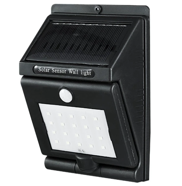 Светильник садово-парковый Старт САД 20LED IP65 настенный черный (1/50/100)