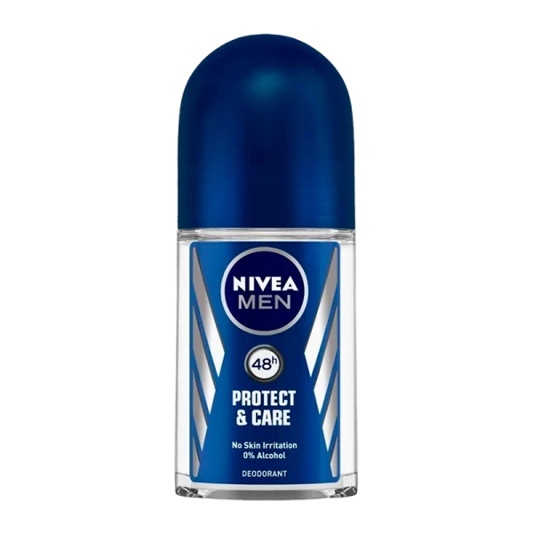 Дезодорант мужской Nivea Protect & Care роликовый 50мл (1/6)