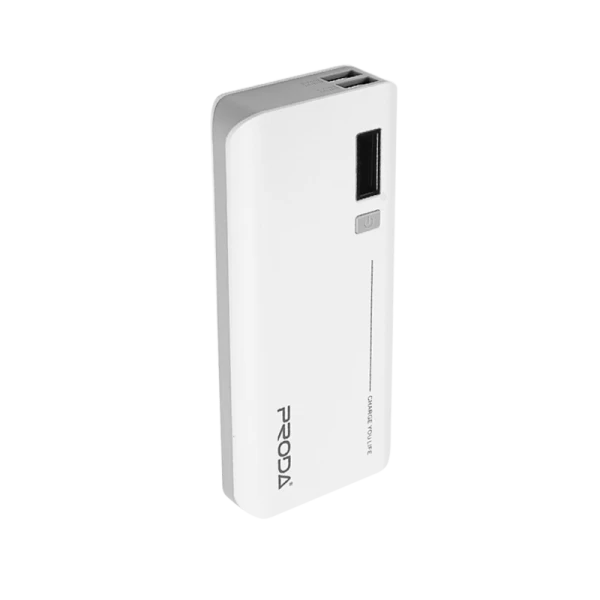 Внешний аккумулятор Proda PPL-6 JANE V10i 20000mAh 2.1A 2USB белый