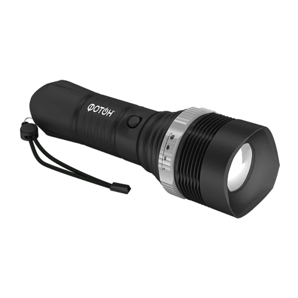 Фонарь универсальный Фотон MR-4500 3W от батареек черный (1/10/40)