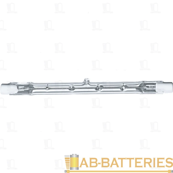 Лампа галогенная Navigator J117 R7s 500W 2900K 230V трубка прозрачная (1/50/500)