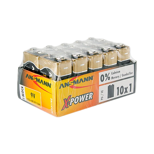 Батарейка ANSMANN X-POWER&nbsp;&nbsp;6LR61&nbsp;&nbsp;SR10