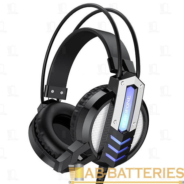 Наушники полноразмерные Borofone BO100 с микр. игровые черный (1/16)