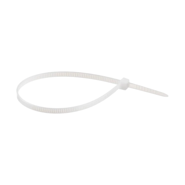 Стяжки Atcom 2.5*100мм нейлон (цена за упаковку (100шт.)) белый (1/200)