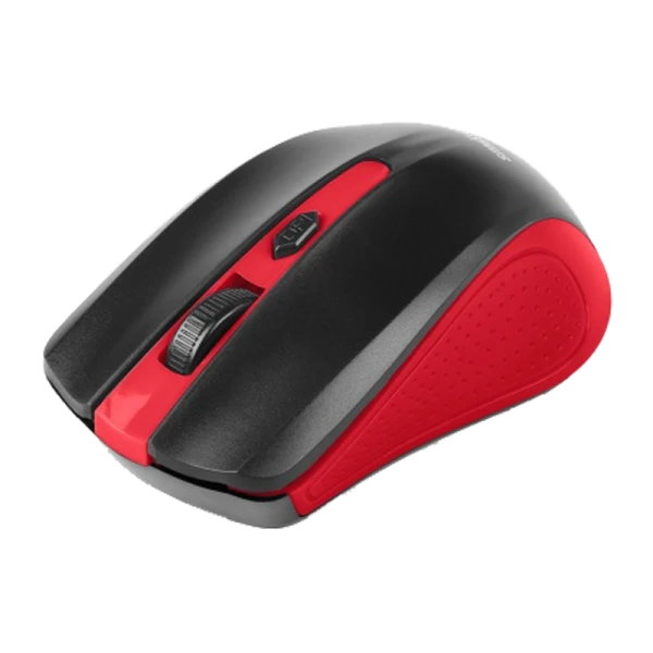 Мышь беспроводная Smartbuy 352AG ONE классическая USB красный черный (1/60)
