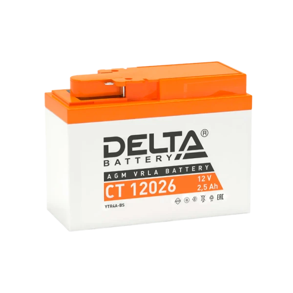 Аккумулятор для мототехники Delta CT 12026 (1/20)