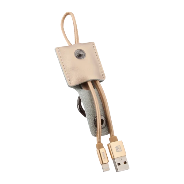 USB кабель REMAX Moss (Micro) RC-079M Золотой (0.3M, 2.1A)