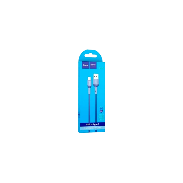 Кабель HOCO X65 USB (m)-Type-C (m) 1.0м 3.0A TPE синий (1/31/310)