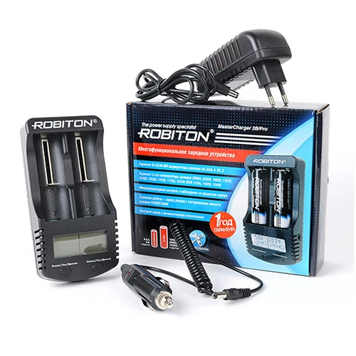 Зарядное устройство ROBITON MasterCharger 2B/Pro с дисплеем (1/20)