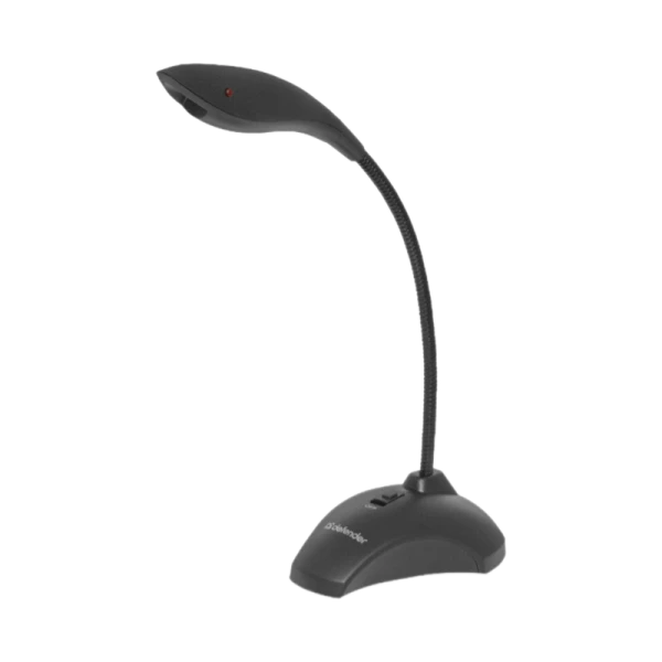 Микрофон Defender MIC-115 конденсаторный 38 дБ 1.7м черный (1/50)