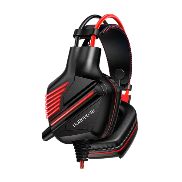Наушники полноразмерные Borofone BO101 с микр. игровые красный (1/30)