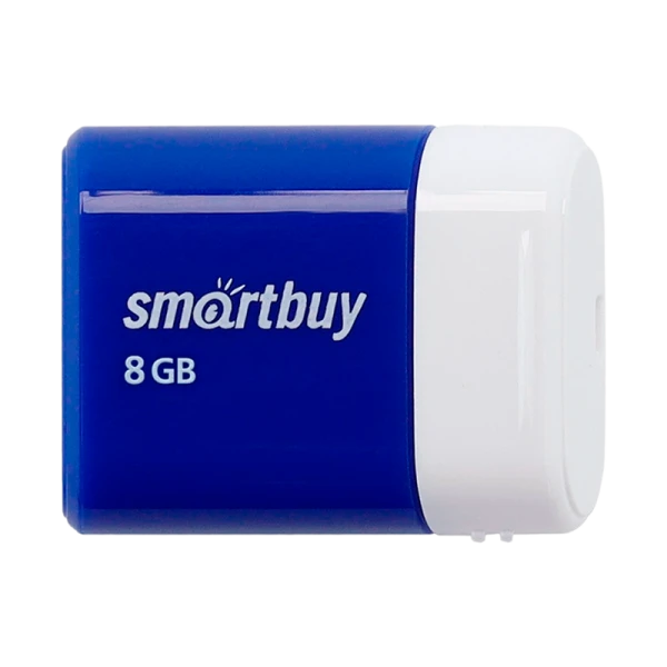 Флеш-накопитель Smartbuy Lara 8GB USB2.0 пластик синий