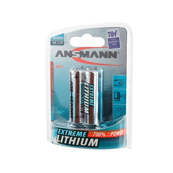Батарейка ANSMANN EXTREME LITHIUM FR6 BL2