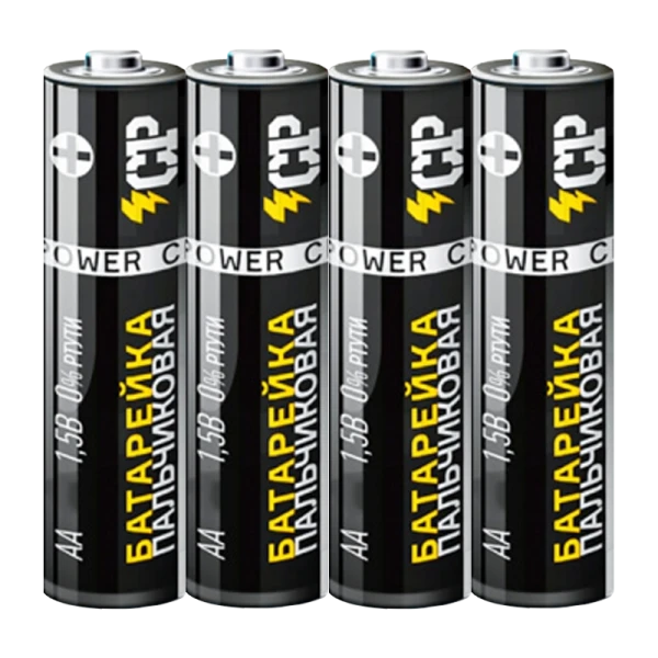 Батарейка Crazy Power R03 AAA Shrink 4 Heavy Duty 1.5V (4/60/1200)