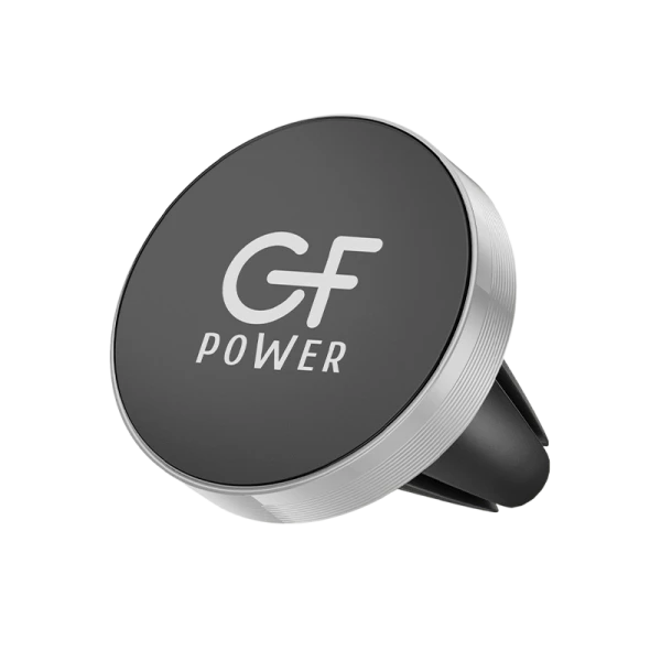 Держатель автомобильный GFPower CH-01 в воздуховод магнит серебряный (1/300)