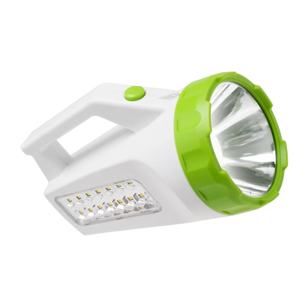 *Фонарь туристический Космос 678 4W 16SMD+1LED от аккумулятора IP44 3 режима белый (1/8) 