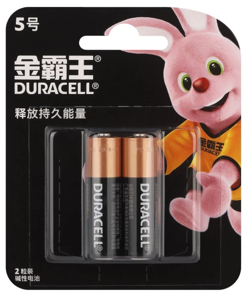 Батарейка Duracell Basic LR6 AA BL2 Alkaline 1.5V CN (Китай) (2/24/96)