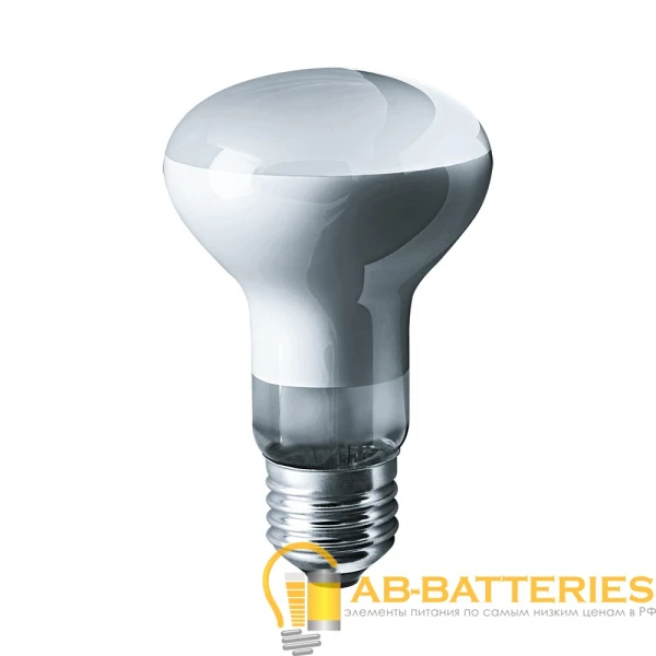 Лампа накаливания Navigator R63 E27 40W 230V рефлектор (1/10/100)