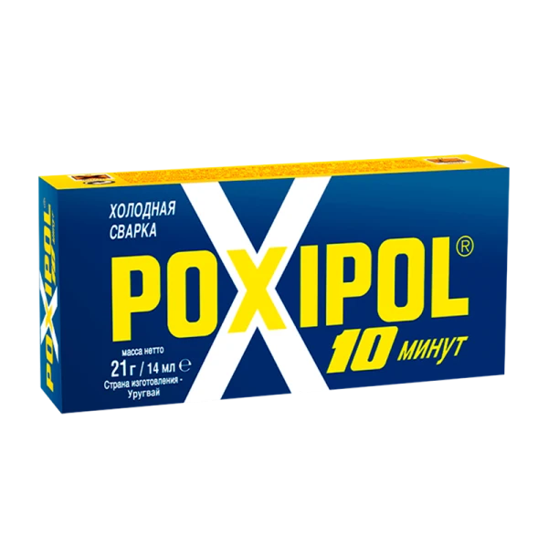 Клей Poxipol эпоксидный 14мл двухкомпонентный серый (1/6/60/240)