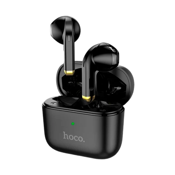 Наушники вставные HOCO EW08 bluetooth 5.1 с микр. черный (1/21/126)