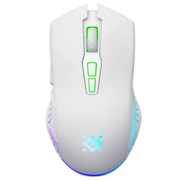 Беспроводная игровая мышь Pandora GM-502 белая,7кнопок,3200dpi,500мАч DEFENDER