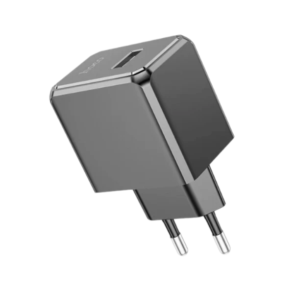 Сетевое З/У HOCO CS11A 1USB 2.1A черный (1/28/168)