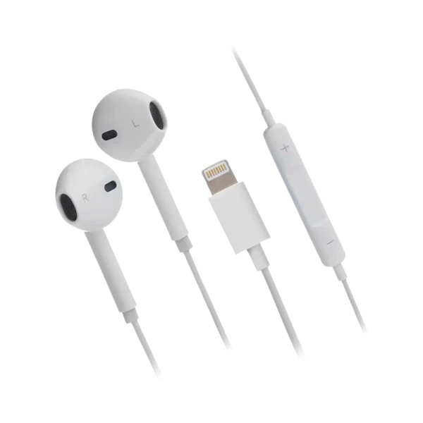 *Наушники вставные GoPower GPHP10 Lightning (m) белый 
