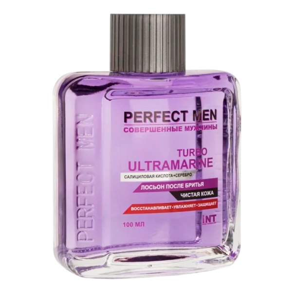 Лосьон после бритья XXI CENTURY Perfect Men Turbo Ultramarine 100мл (1/48)