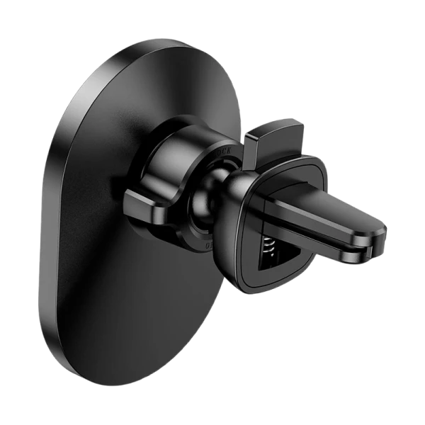 Держатель автомобильный Borofone BH71 в воздуховод магнит черный (1/27/108)