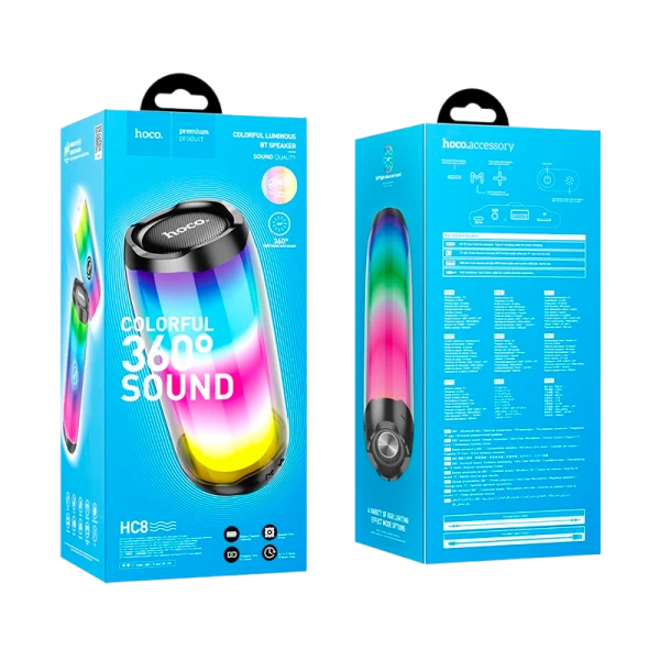 Портативная колонка HOCO HC8 bluetooth 5.0 microSD черный (1/30)