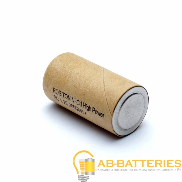Аккумулятор ROBITON 2000NCSC SR2 в упак 24 шт High Power&nbsp;&nbsp;(2/24/192)