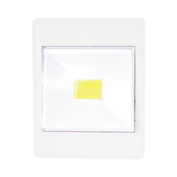 Фонарь пушлайт Облик 5039 4W 3COB от батареек белый