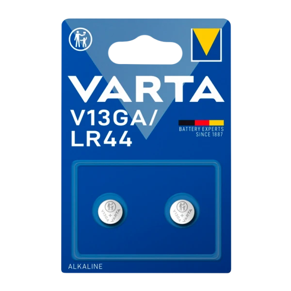 Батарейка Varta ELECTRONICS G13/LR1154/LR44/357A/A76 BL2 Alkaline 1.5V (4276) (2/20/200)