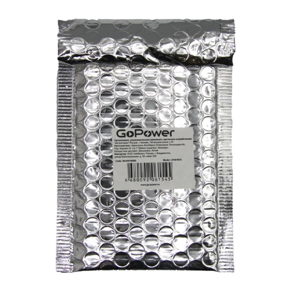 Аккумулятор Li-Pol GoPower LP401015 PK1 3.7V 30mAh с защитой (1/500)