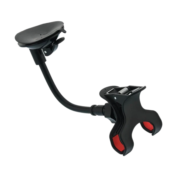 Держатель автомобильный GoPower GPA04 присоска черный (1/100)