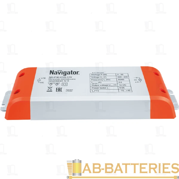 Драйвер Navigator 71 461 ND-P30-IP20-12V