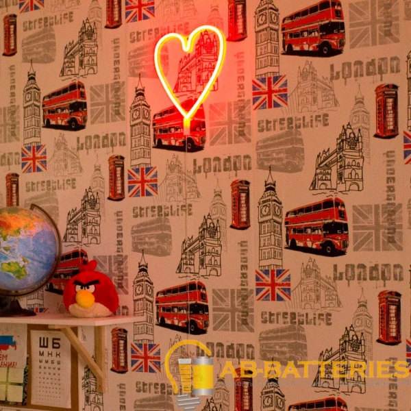 Светильник настольный Старт Сердце NEON 4.5W 220V навесной