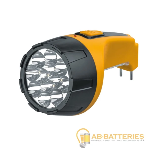 Фонарь туристический Navigator NPT-CP05 4W 22LED от аккумулятора IP33 прямая подзарядка оранжевый
