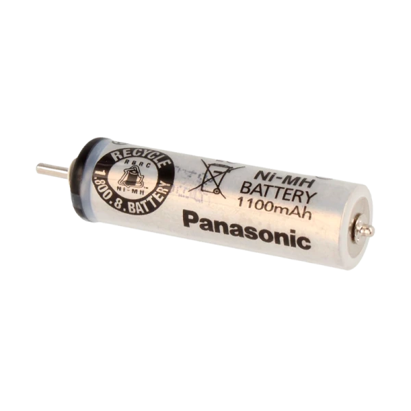 Аккумулятор для ирригатора Panasonic NIMH AA 1100мАч 1.2В, Ni-Mh, длинный пин Для модели EW-1211