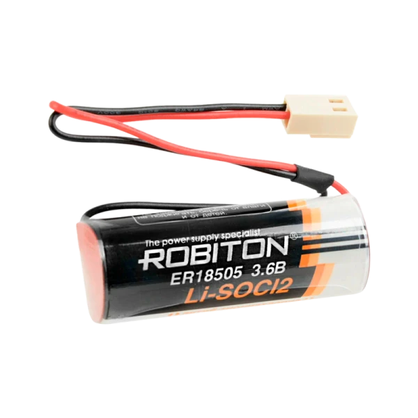Элемент питания ROBITON ER18505-HU2 с коннектором PK1&nbsp;&nbsp;LSC3600-18505-3.6V